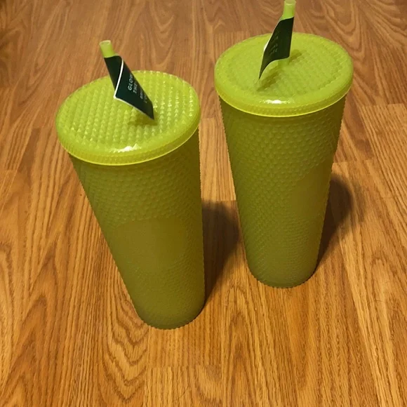 Starbucks Glow In The Dark Venti “Lemon Grass Bling” - Picture 2 of 2